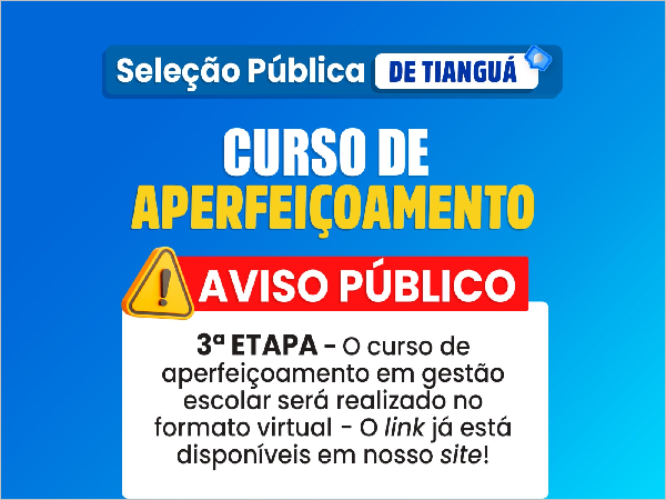 CURSO DE APERFEIÇOAMENTO